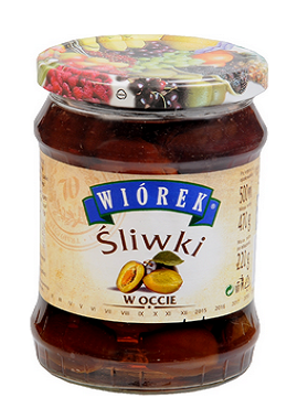 Śliwki w occie / 500 ml