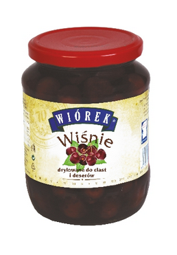 Wiśnie drylowane do ciast i deserów / 720 ml