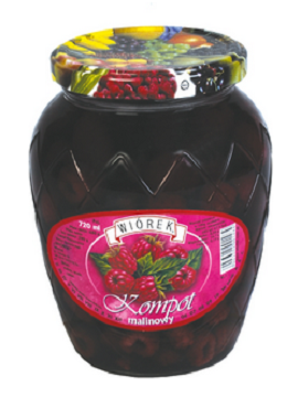 Kompot malinowy / 720 ml