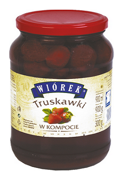 Kompot truskawkowy / 900 ml