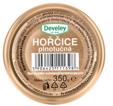 Musztarda Delikatesowa Horcice - 350g - Develey