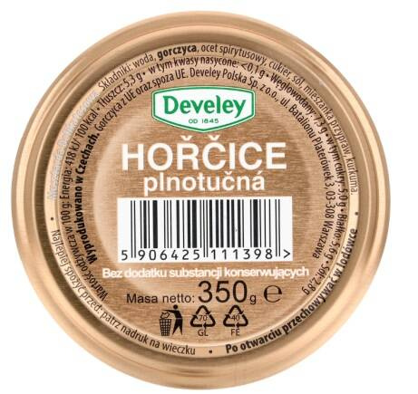 Musztarda Delikatesowa Horcice - 350g - Develey