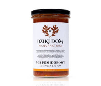 Sos pomidorowy (ze świeżą bazylią) / 490g