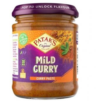 Pasta indyjska Mild Curry łagodna Patak's  / 165g