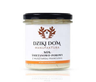 Sos śmietanowo-porowy (z musztardą francuską) / 280g
