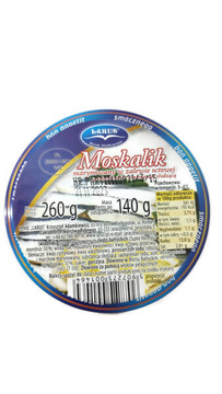 Moskalik marynowany w zalewie octowej w słoiku / 130g / 