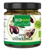 Pasta z oliwek - 180g - Bio Oaza