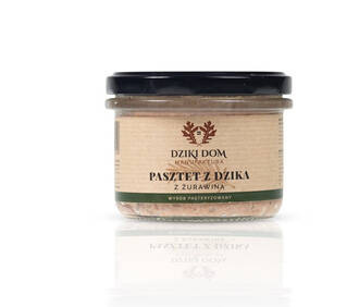 Pasztet z Dzika z Żurawiną / 180g